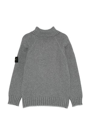 grey cotton jumper STONE ISLAND KIDS | 8116504A2V0M67